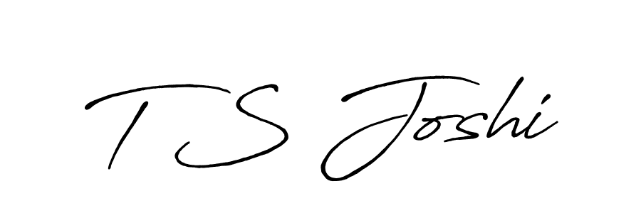 You should practise on your own different ways (Antro_Vectra_Bolder) to write your name (T S Joshi) in signature. don't let someone else do it for you. T S Joshi signature style 7 images and pictures png
