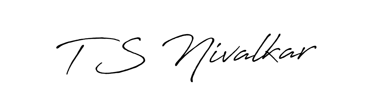 Make a short T S Nivalkar signature style. Manage your documents anywhere anytime using Antro_Vectra_Bolder. Create and add eSignatures, submit forms, share and send files easily. T S Nivalkar signature style 7 images and pictures png