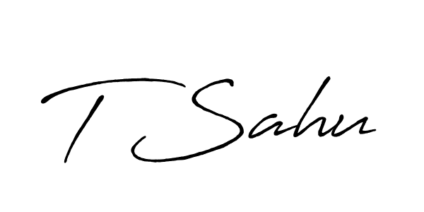 Here are the top 10 professional signature styles for the name T Sahu. These are the best autograph styles you can use for your name. T Sahu signature style 7 images and pictures png