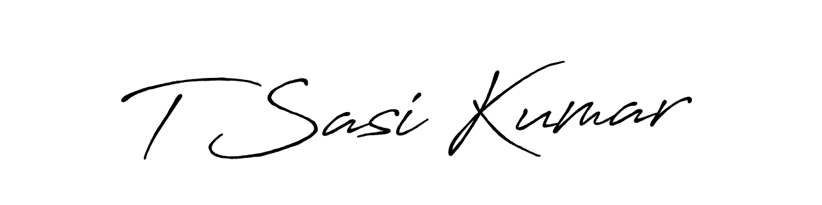 Similarly Antro_Vectra_Bolder is the best handwritten signature design. Signature creator online .You can use it as an online autograph creator for name T Sasi Kumar. T Sasi Kumar signature style 7 images and pictures png