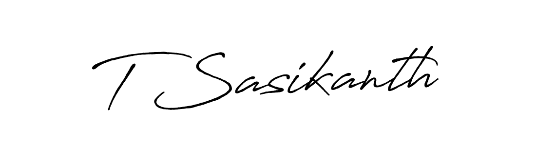 Antro_Vectra_Bolder is a professional signature style that is perfect for those who want to add a touch of class to their signature. It is also a great choice for those who want to make their signature more unique. Get T Sasikanth name to fancy signature for free. T Sasikanth signature style 7 images and pictures png