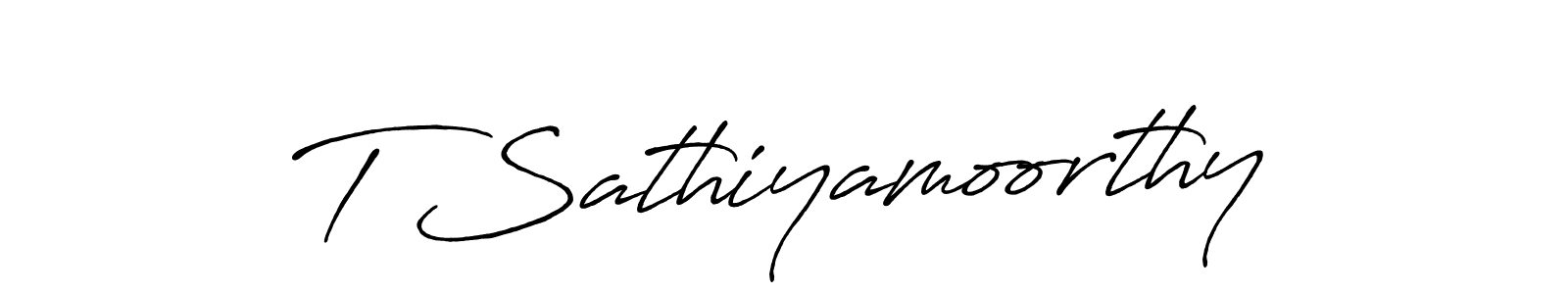 You can use this online signature creator to create a handwritten signature for the name T Sathiyamoorthy. This is the best online autograph maker. T Sathiyamoorthy signature style 7 images and pictures png