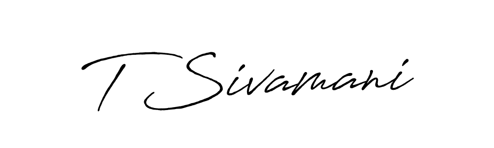This is the best signature style for the T Sivamani name. Also you like these signature font (Antro_Vectra_Bolder). Mix name signature. T Sivamani signature style 7 images and pictures png