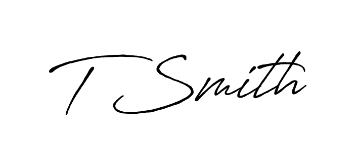 Once you've used our free online signature maker to create your best signature Antro_Vectra_Bolder style, it's time to enjoy all of the benefits that T Smith name signing documents. T Smith signature style 7 images and pictures png