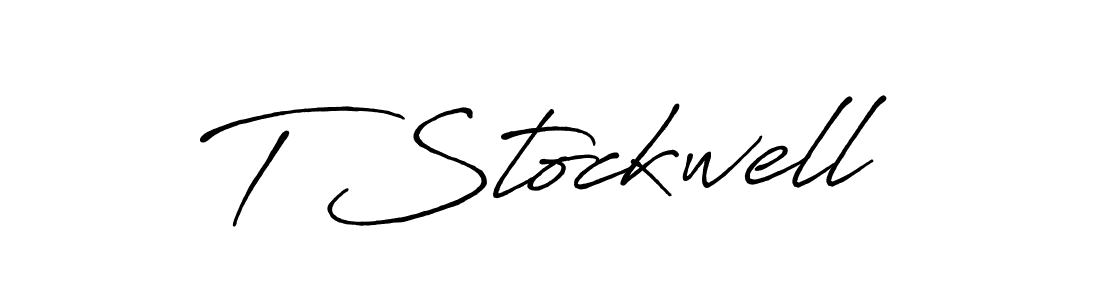 Make a beautiful signature design for name T Stockwell. Use this online signature maker to create a handwritten signature for free. T Stockwell signature style 7 images and pictures png