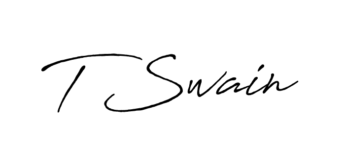 Similarly Antro_Vectra_Bolder is the best handwritten signature design. Signature creator online .You can use it as an online autograph creator for name T Swain. T Swain signature style 7 images and pictures png