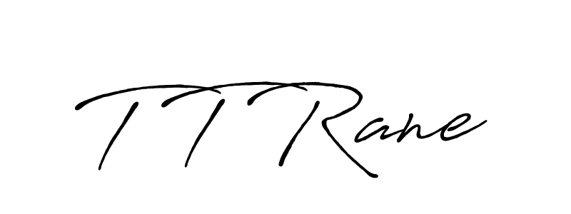 It looks lik you need a new signature style for name T T Rane. Design unique handwritten (Antro_Vectra_Bolder) signature with our free signature maker in just a few clicks. T T Rane signature style 7 images and pictures png