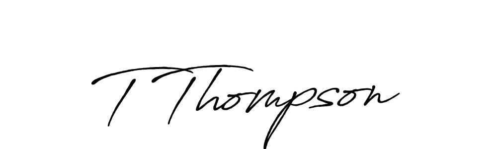 if you are searching for the best signature style for your name T Thompson. so please give up your signature search. here we have designed multiple signature styles  using Antro_Vectra_Bolder. T Thompson signature style 7 images and pictures png