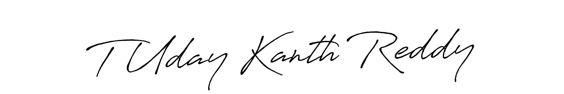 if you are searching for the best signature style for your name T Uday Kanth Reddy. so please give up your signature search. here we have designed multiple signature styles  using Antro_Vectra_Bolder. T Uday Kanth Reddy signature style 7 images and pictures png