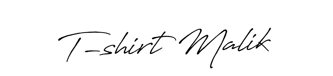 Similarly Antro_Vectra_Bolder is the best handwritten signature design. Signature creator online .You can use it as an online autograph creator for name T-shirt Malik. T-shirt Malik signature style 7 images and pictures png