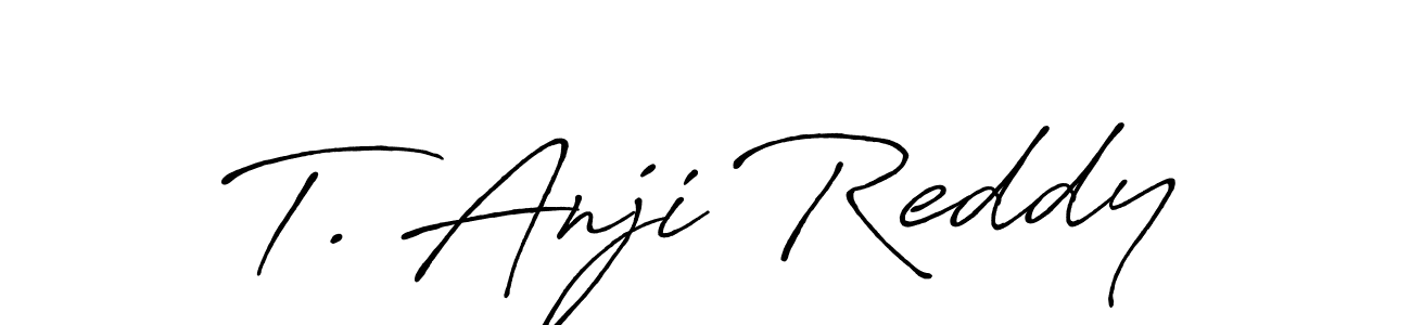 Best and Professional Signature Style for T. Anji Reddy. Antro_Vectra_Bolder Best Signature Style Collection. T. Anji Reddy signature style 7 images and pictures png