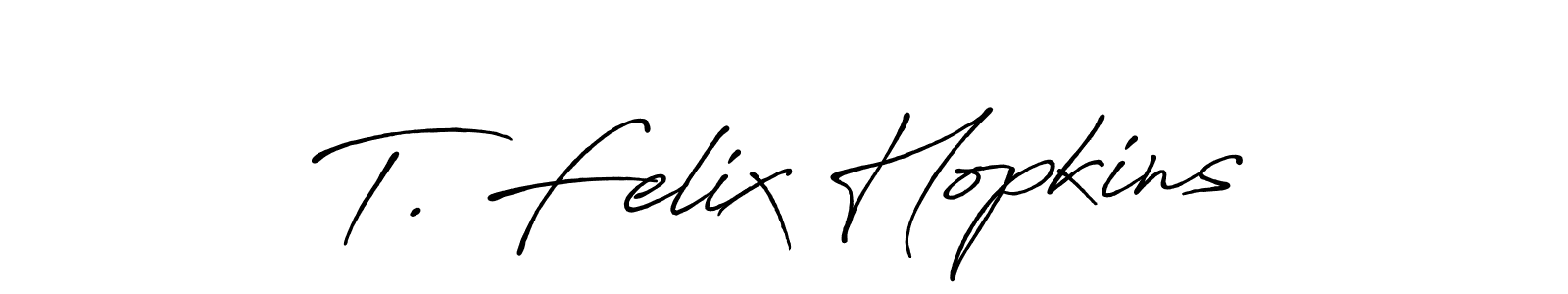 Also You can easily find your signature by using the search form. We will create T. Felix Hopkins name handwritten signature images for you free of cost using Antro_Vectra_Bolder sign style. T. Felix Hopkins signature style 7 images and pictures png