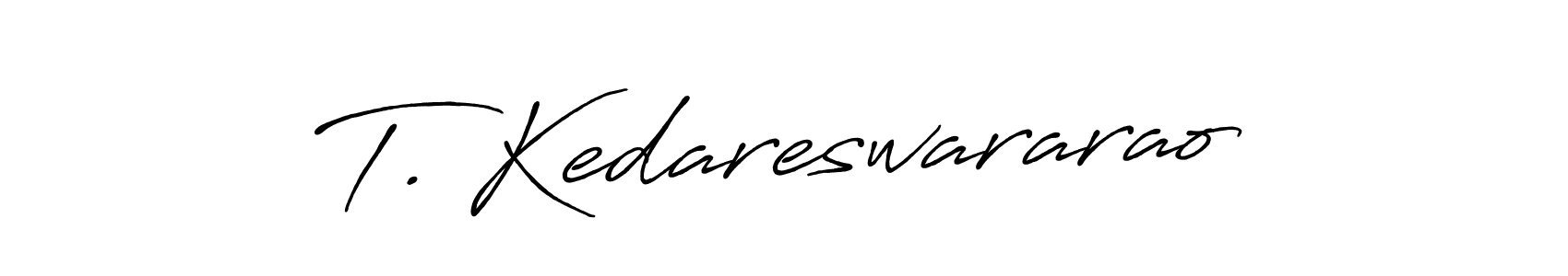 Check out images of Autograph of T. Kedareswararao name. Actor T. Kedareswararao Signature Style. Antro_Vectra_Bolder is a professional sign style online. T. Kedareswararao signature style 7 images and pictures png