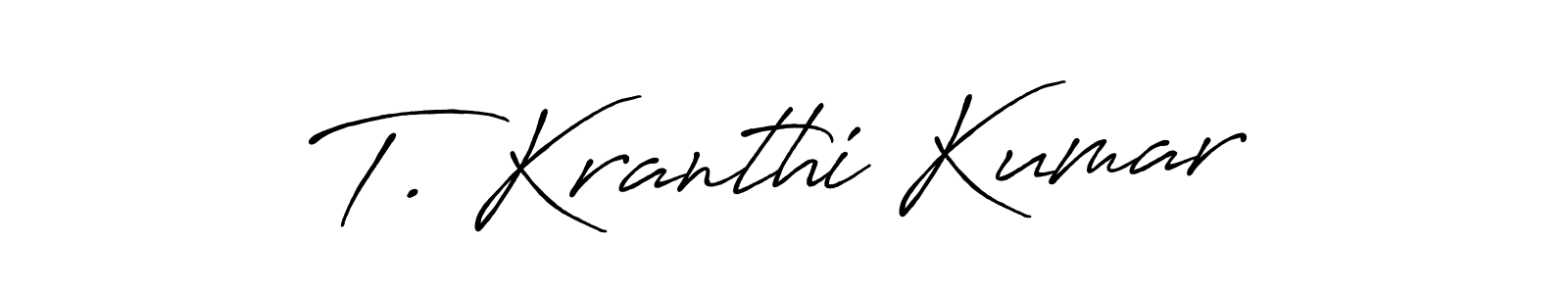 Here are the top 10 professional signature styles for the name T. Kranthi Kumar. These are the best autograph styles you can use for your name. T. Kranthi Kumar signature style 7 images and pictures png