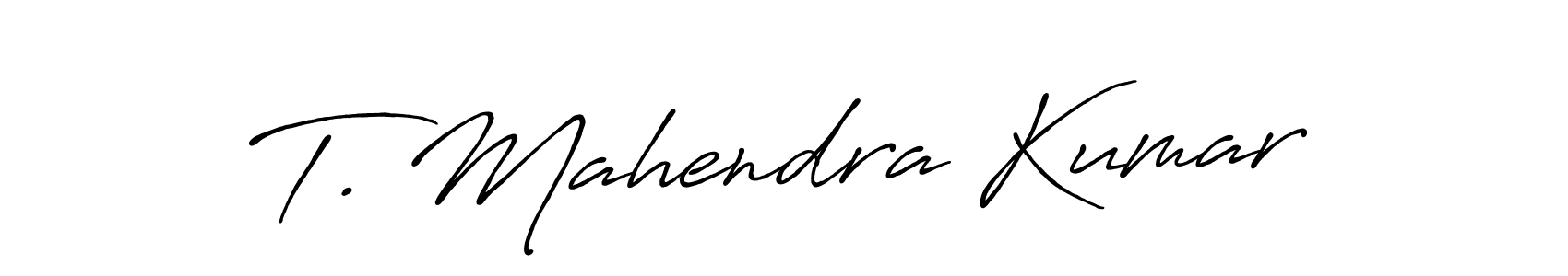 You can use this online signature creator to create a handwritten signature for the name T. Mahendra Kumar. This is the best online autograph maker. T. Mahendra Kumar signature style 7 images and pictures png