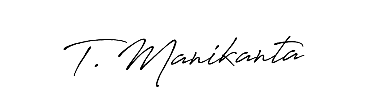 Best and Professional Signature Style for T. Manikanta. Antro_Vectra_Bolder Best Signature Style Collection. T. Manikanta signature style 7 images and pictures png