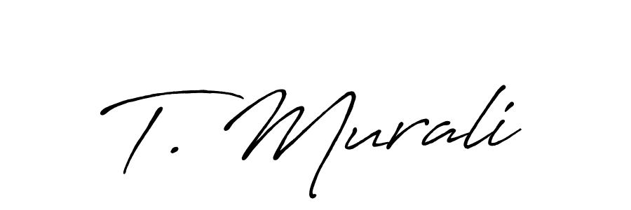 How to Draw T. Murali signature style? Antro_Vectra_Bolder is a latest design signature styles for name T. Murali. T. Murali signature style 7 images and pictures png