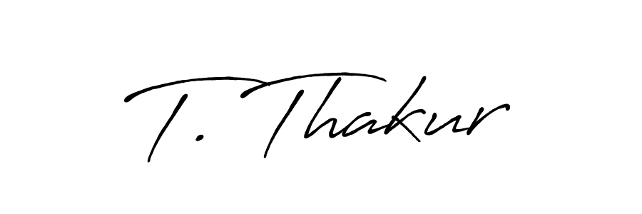 Make a beautiful signature design for name T. Thakur. Use this online signature maker to create a handwritten signature for free. T. Thakur signature style 7 images and pictures png