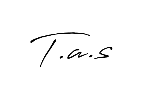 How to Draw T.a.s signature style? Antro_Vectra_Bolder is a latest design signature styles for name T.a.s. T.a.s signature style 7 images and pictures png