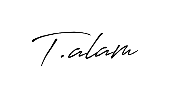 See photos of T.alam official signature by Spectra . Check more albums & portfolios. Read reviews & check more about Antro_Vectra_Bolder font. T.alam signature style 7 images and pictures png