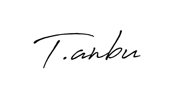 Similarly Antro_Vectra_Bolder is the best handwritten signature design. Signature creator online .You can use it as an online autograph creator for name T.anbu. T.anbu signature style 7 images and pictures png