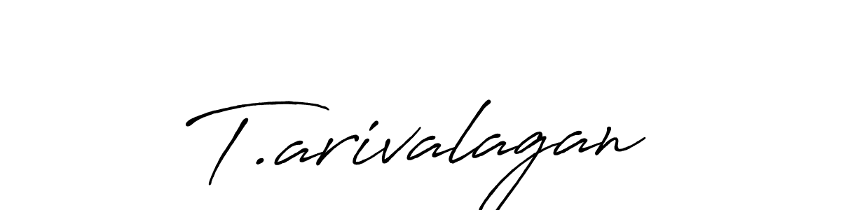 It looks lik you need a new signature style for name T.arivalagan. Design unique handwritten (Antro_Vectra_Bolder) signature with our free signature maker in just a few clicks. T.arivalagan signature style 7 images and pictures png