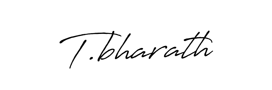 The best way (Antro_Vectra_Bolder) to make a short signature is to pick only two or three words in your name. The name T.bharath include a total of six letters. For converting this name. T.bharath signature style 7 images and pictures png