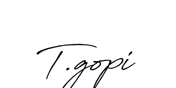 How to Draw T.gopi signature style? Antro_Vectra_Bolder is a latest design signature styles for name T.gopi. T.gopi signature style 7 images and pictures png