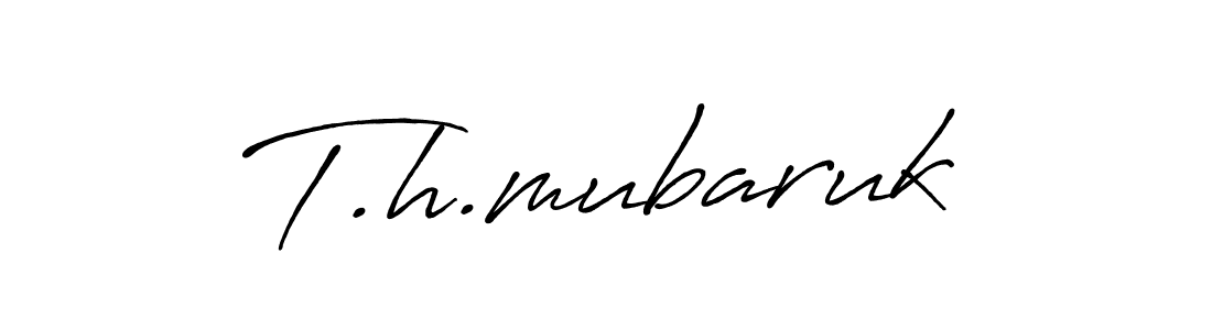 This is the best signature style for the T.h.mubaruk name. Also you like these signature font (Antro_Vectra_Bolder). Mix name signature. T.h.mubaruk signature style 7 images and pictures png