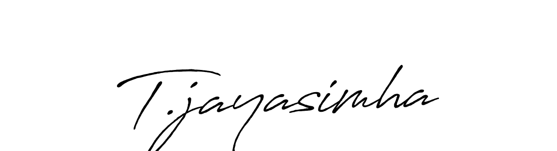Also You can easily find your signature by using the search form. We will create T.jayasimha name handwritten signature images for you free of cost using Antro_Vectra_Bolder sign style. T.jayasimha signature style 7 images and pictures png