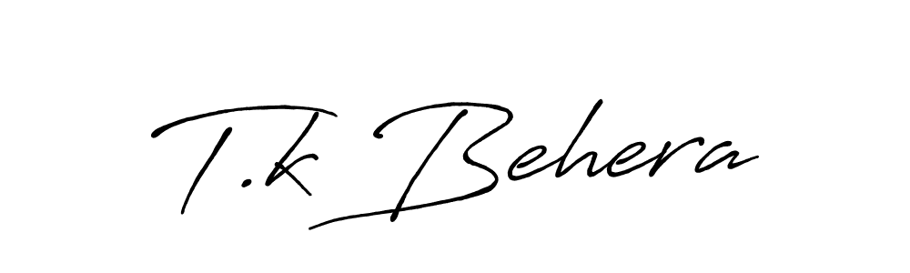 Here are the top 10 professional signature styles for the name T.k Behera. These are the best autograph styles you can use for your name. T.k Behera signature style 7 images and pictures png