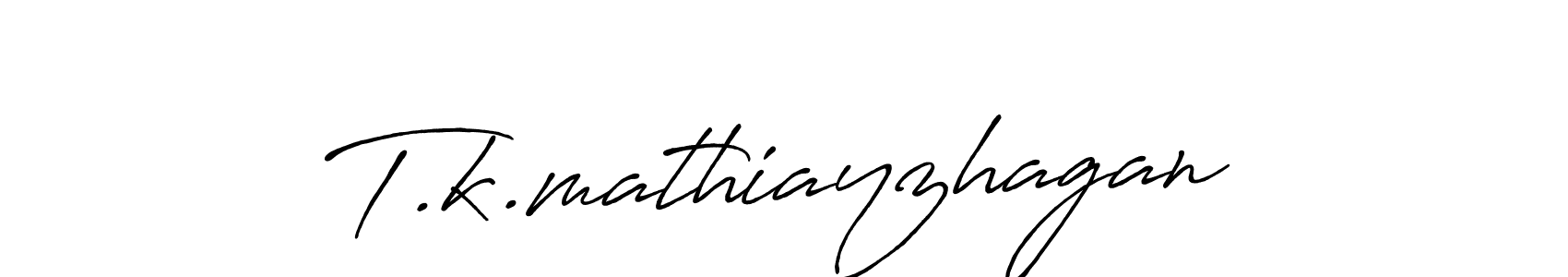 Antro_Vectra_Bolder is a professional signature style that is perfect for those who want to add a touch of class to their signature. It is also a great choice for those who want to make their signature more unique. Get T.k.mathiayzhagan name to fancy signature for free. T.k.mathiayzhagan signature style 7 images and pictures png