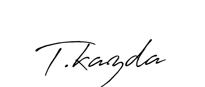 This is the best signature style for the T.kazda name. Also you like these signature font (Antro_Vectra_Bolder). Mix name signature. T.kazda signature style 7 images and pictures png