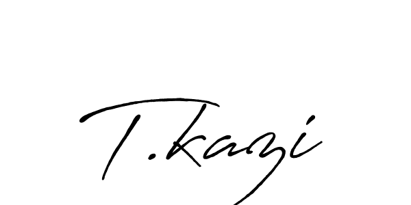 This is the best signature style for the T.kazi name. Also you like these signature font (Antro_Vectra_Bolder). Mix name signature. T.kazi signature style 7 images and pictures png