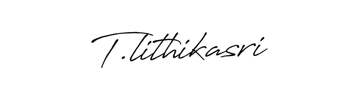 Check out images of Autograph of T.lithikasri name. Actor T.lithikasri Signature Style. Antro_Vectra_Bolder is a professional sign style online. T.lithikasri signature style 7 images and pictures png