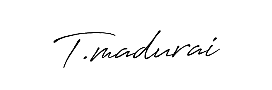 It looks lik you need a new signature style for name T.madurai. Design unique handwritten (Antro_Vectra_Bolder) signature with our free signature maker in just a few clicks. T.madurai signature style 7 images and pictures png