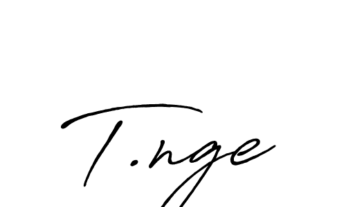 Also You can easily find your signature by using the search form. We will create T.nge name handwritten signature images for you free of cost using Antro_Vectra_Bolder sign style. T.nge signature style 7 images and pictures png