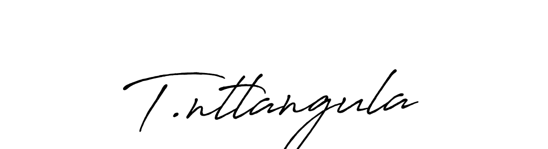 Use a signature maker to create a handwritten signature online. With this signature software, you can design (Antro_Vectra_Bolder) your own signature for name T.ntlangula. T.ntlangula signature style 7 images and pictures png