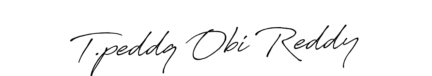 How to Draw T.peddq Obi Reddy signature style? Antro_Vectra_Bolder is a latest design signature styles for name T.peddq Obi Reddy. T.peddq Obi Reddy signature style 7 images and pictures png