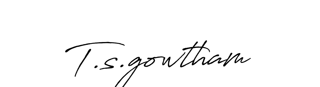 Best and Professional Signature Style for T.s.gowtham. Antro_Vectra_Bolder Best Signature Style Collection. T.s.gowtham signature style 7 images and pictures png