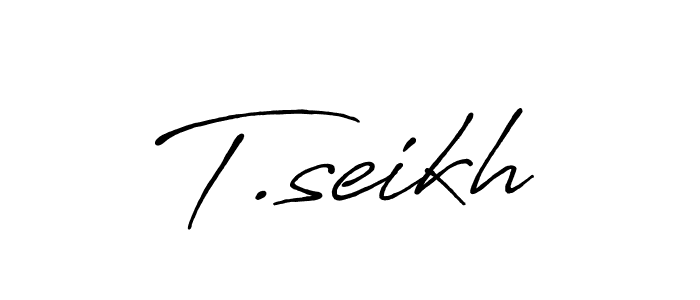 Make a beautiful signature design for name T.seikh. Use this online signature maker to create a handwritten signature for free. T.seikh signature style 7 images and pictures png