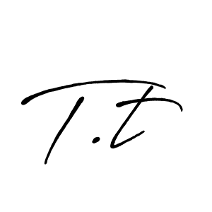 if you are searching for the best signature style for your name T.t. so please give up your signature search. here we have designed multiple signature styles  using Antro_Vectra_Bolder. T.t signature style 7 images and pictures png