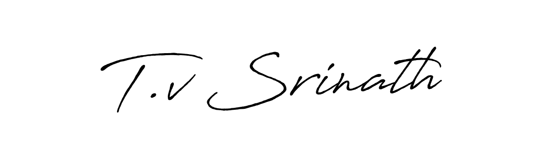 How to Draw T.v Srinath signature style? Antro_Vectra_Bolder is a latest design signature styles for name T.v Srinath. T.v Srinath signature style 7 images and pictures png