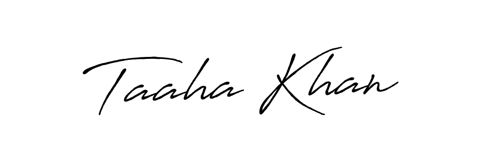 You should practise on your own different ways (Antro_Vectra_Bolder) to write your name (Taaha Khan) in signature. don't let someone else do it for you. Taaha Khan signature style 7 images and pictures png