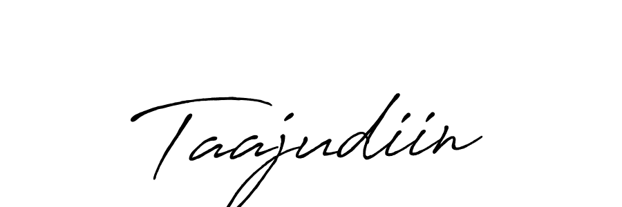 if you are searching for the best signature style for your name Taajudiin. so please give up your signature search. here we have designed multiple signature styles  using Antro_Vectra_Bolder. Taajudiin signature style 7 images and pictures png