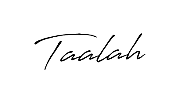 Also You can easily find your signature by using the search form. We will create Taalah name handwritten signature images for you free of cost using Antro_Vectra_Bolder sign style. Taalah signature style 7 images and pictures png