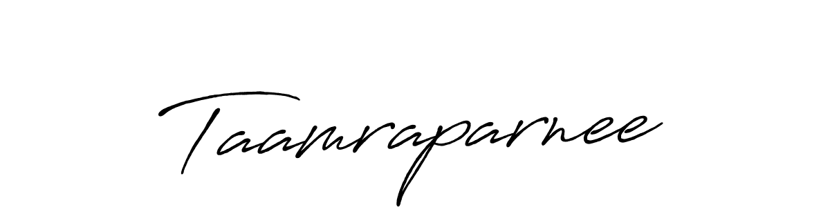 The best way (Antro_Vectra_Bolder) to make a short signature is to pick only two or three words in your name. The name Taamraparnee include a total of six letters. For converting this name. Taamraparnee signature style 7 images and pictures png