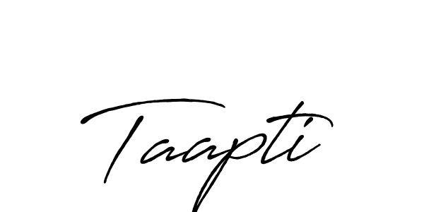 Antro_Vectra_Bolder is a professional signature style that is perfect for those who want to add a touch of class to their signature. It is also a great choice for those who want to make their signature more unique. Get Taapti name to fancy signature for free. Taapti signature style 7 images and pictures png