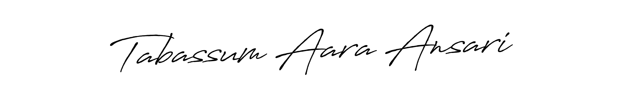 This is the best signature style for the Tabassum Aara Ansari name. Also you like these signature font (Antro_Vectra_Bolder). Mix name signature. Tabassum Aara Ansari signature style 7 images and pictures png