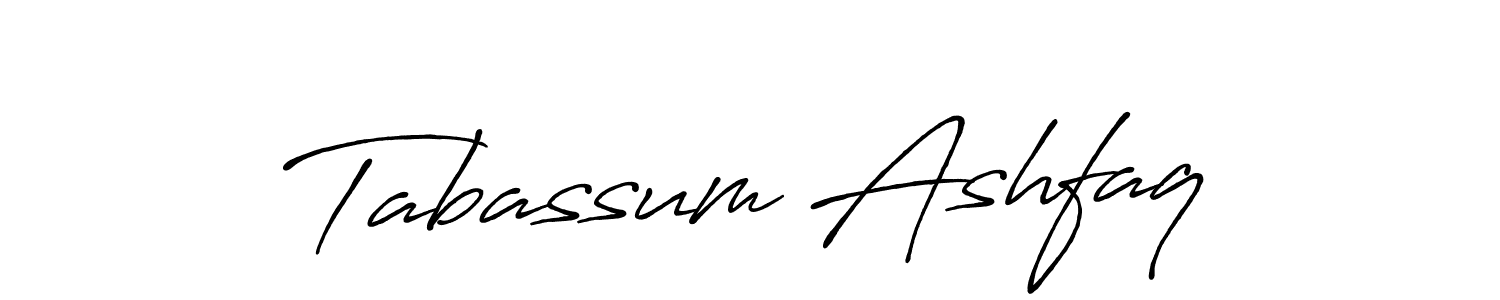 It looks lik you need a new signature style for name Tabassum Ashfaq. Design unique handwritten (Antro_Vectra_Bolder) signature with our free signature maker in just a few clicks. Tabassum Ashfaq signature style 7 images and pictures png